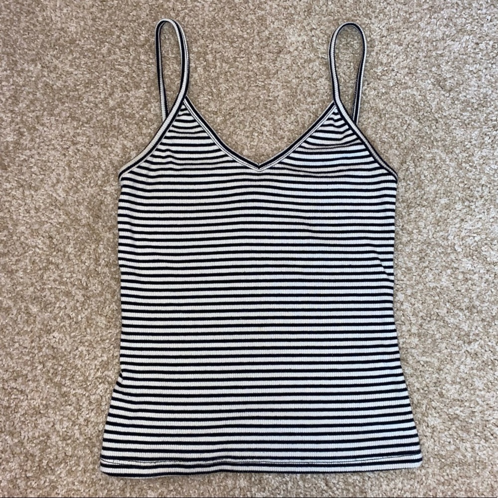 Wet Seal Classic Striped Bodycon Tank Top